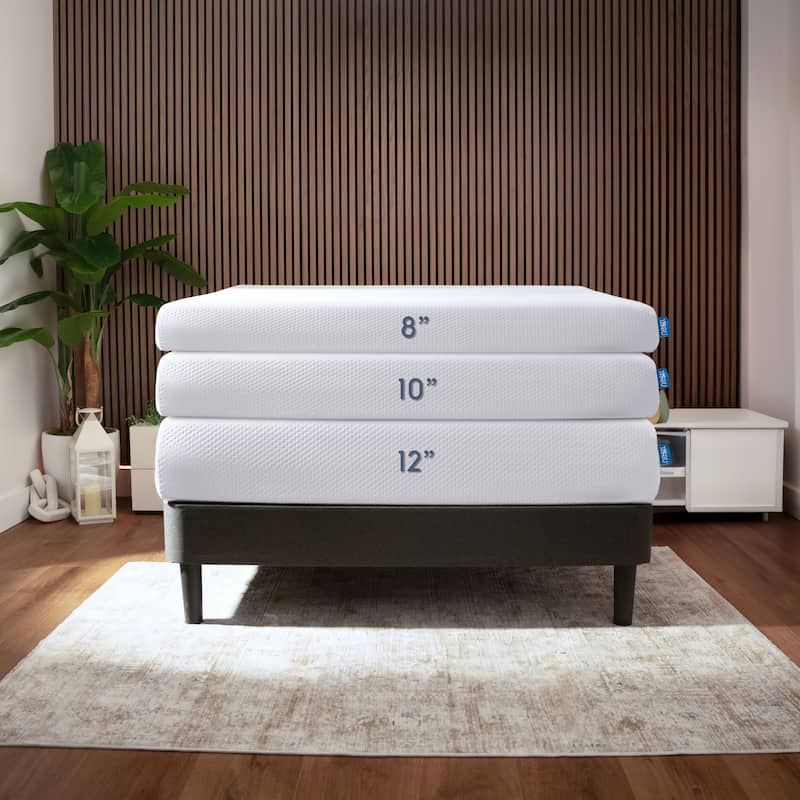 Emperyan 10-Inch Green Tea Graphite Memory Foam Mattress – Cool, Comfortable, Refreshing Sleep