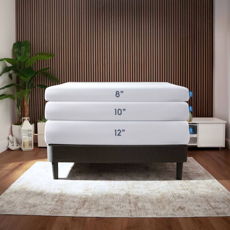 Emperyan 12 Inch Green Tea Graphite Memory Foam Mattress – Cool, Comfortable, Refreshing Sleep