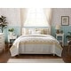 preview thumbnail 56 of 68, Madison Park Vanessa 6 Piece Cotton Percale Quilt Set with Throw Pillows