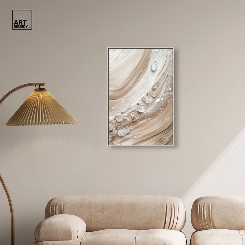 Viscous Veils II Canvas by Art Remedy