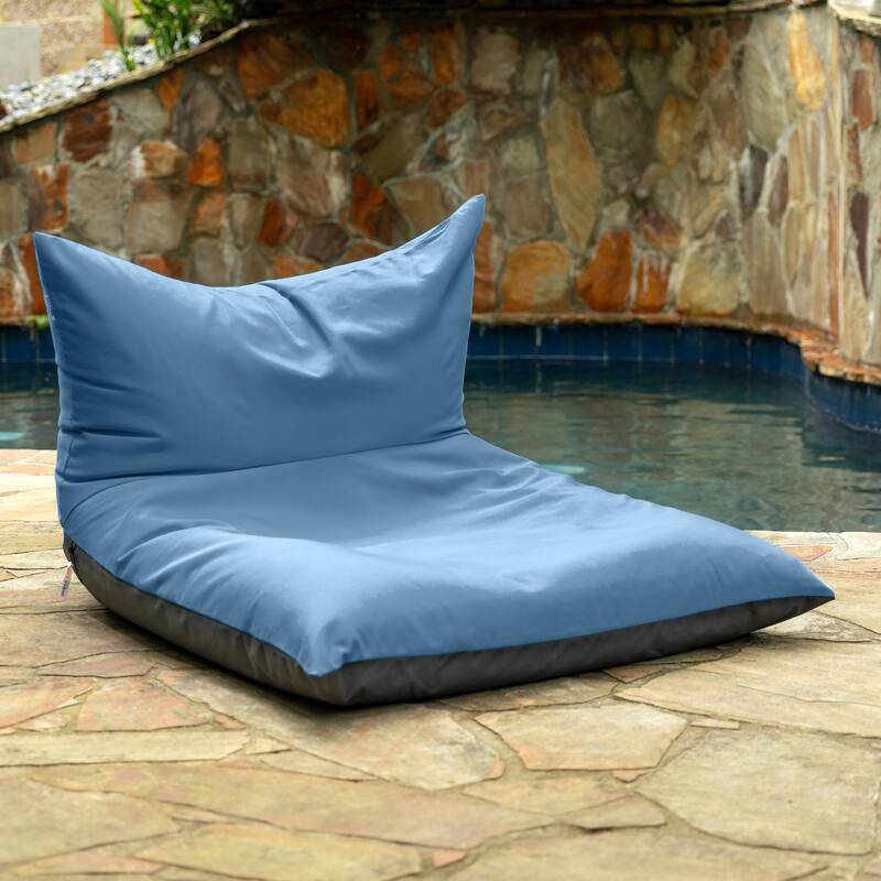 Deshi Sunbrella Patio Bean Bag Lounge Chair by Havenside Home