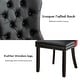 preview thumbnail 46 of 99, High-end Tufted Velvet Upholstered Nailhead Dining Chair Set of 6