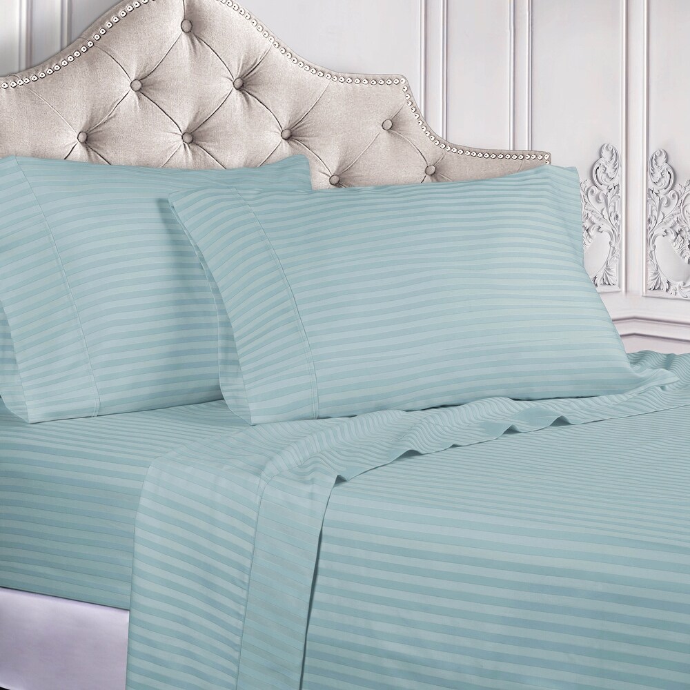 California King Size Deep Pocket Bed Sheets and Pillowcases Bed Bath