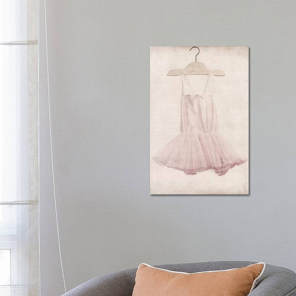 iCanvas "Pink Tutu Ballerina Dress" by Saint and Sailor Studios Canvas Print