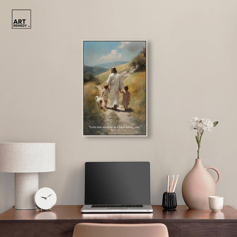 As I Have Loved You Canvas by Art Remedy