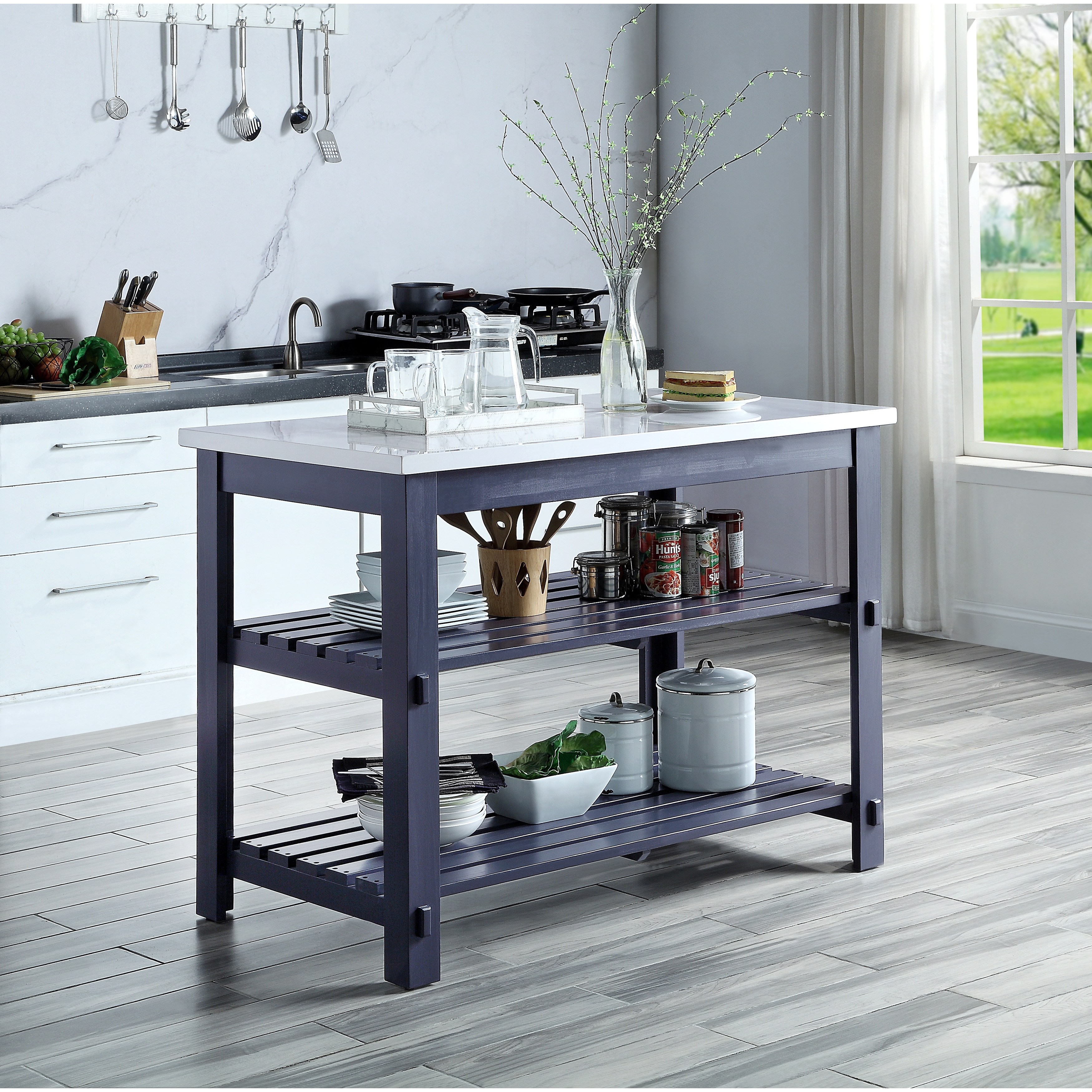 Marble Kitchen Islands and Carts Bed Bath Beyond