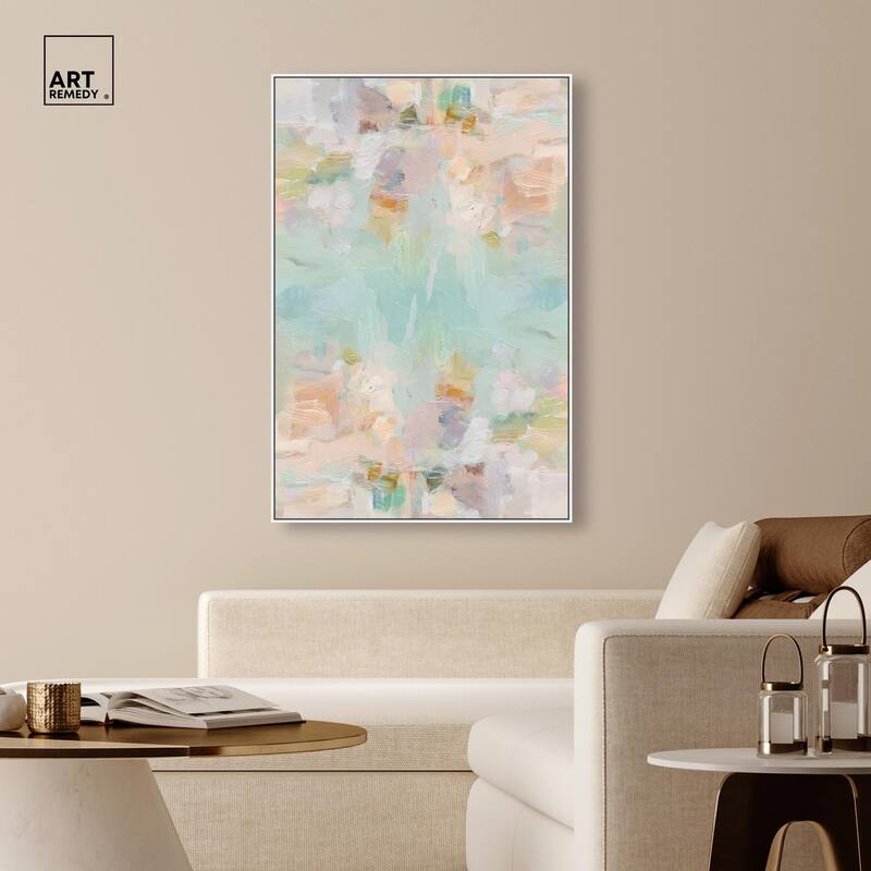 Expressive Swirls Canvas by Art Remedy