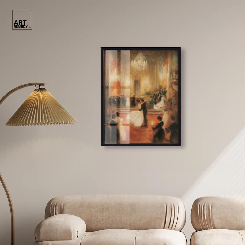 Ballroom Dance Shadowbox by Art Remedy