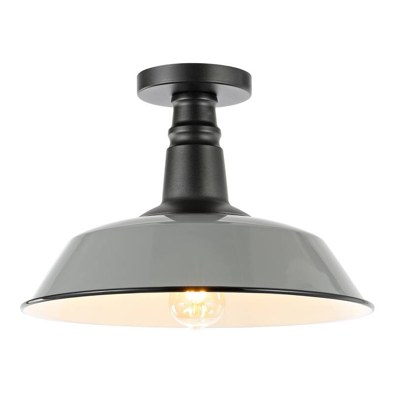 Cassidy 14" LED Semi-Flush Mount, by JONATHAN Y