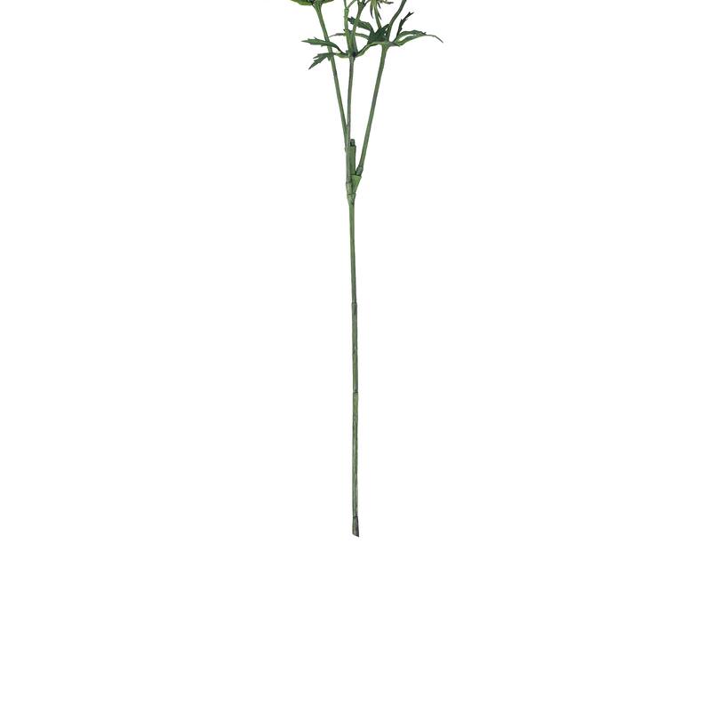 Thistle Artificial Floral Spray - 25" - Green