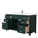 preview thumbnail 26 of 44, Beckett 60 Inch Single Vanity, Cultured Marble Top