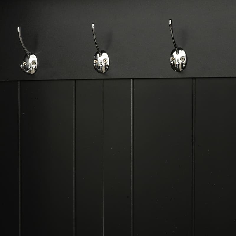 Minimalist Hallway Shoe Cabinet with Adjustable Shelves - N/A