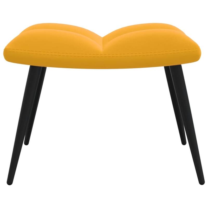 vidaXL Relaxing Chair multi colors Velvet