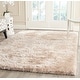 preview thumbnail 3 of 63, SAFAVIEH Handmade South Beach Leonella Shag Solid Polyester Rug 10' x 14' - Champagne
