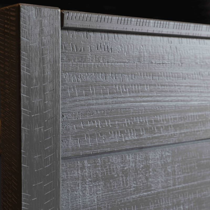 Grain Wood Furniture Montauk Distressed Solid Wood Panel Bed