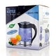 preview thumbnail 3 of 3, MegaChef 1.8Lt. Glass Tea Kettle with Electric Base