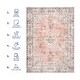 preview thumbnail 12 of 33, nuLOOM Ren Machine Washable Distressed Vintage Floral Area Rug