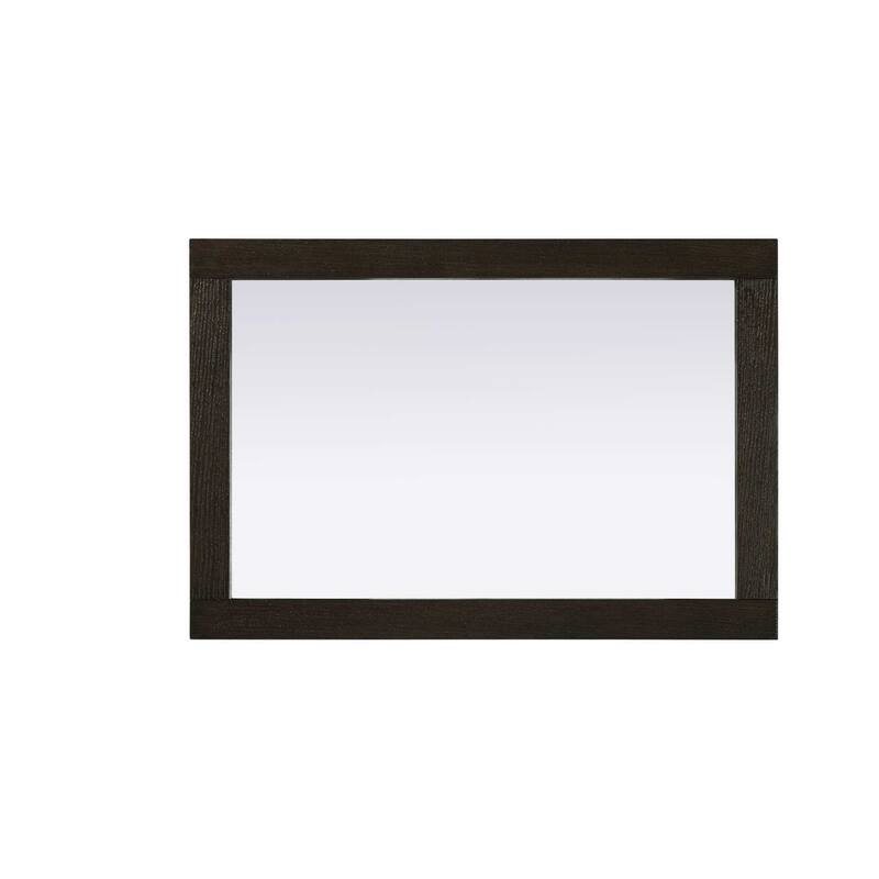 Solene Wooden Rectangle Mirror