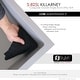 preview thumbnail 3 of 42, STYLISH 25 inch Single Bowl Dual Mount Composite Granite Utility Sink