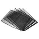 preview thumbnail 1 of 2, Filter Media Bags 45x35cm 2 mm Hole 4 Pack Mesh Bags with Zipper Black