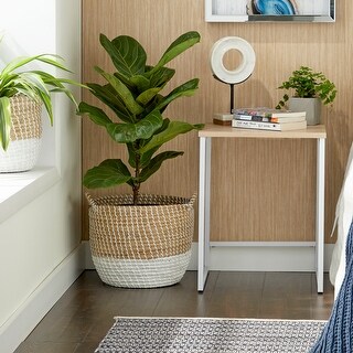 CosmoLiving by Cosmopolitan 3-piece Large Seagrass Basket Set