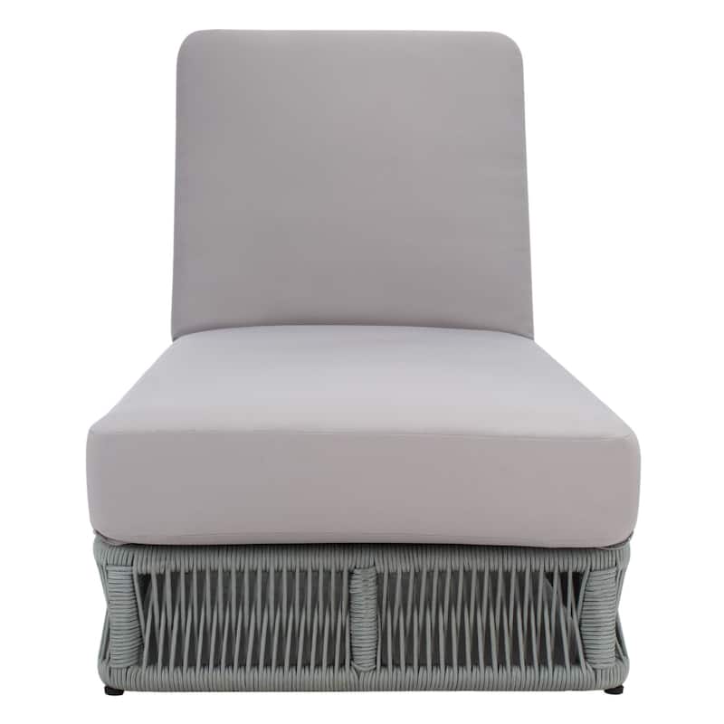 SAFAVIEH Outdoor Tinna Sun Lounger - 75"W x 25"D x 13"H