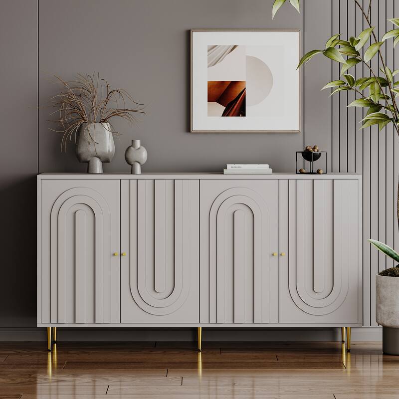 Chic Base Cabinet Accent Cabinet Storage Cabinet Sideboard