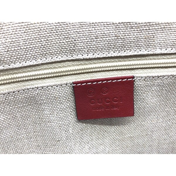 gucci microguccissima red