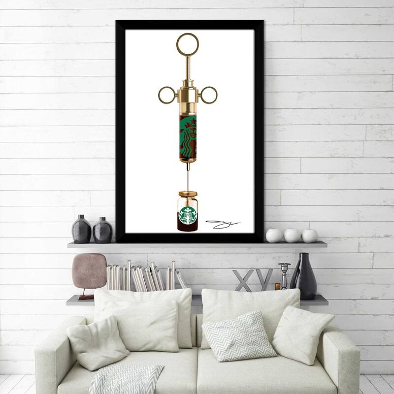 "Shot Of Caffeine" by Jodi Print on Acrylic