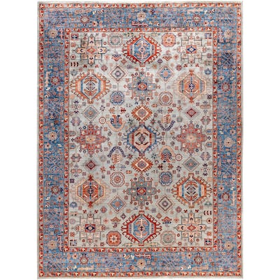 Serapi One-of-a-Kind Hand-Knotted Area Rug - Gray - 9' 1" x 12' 0"