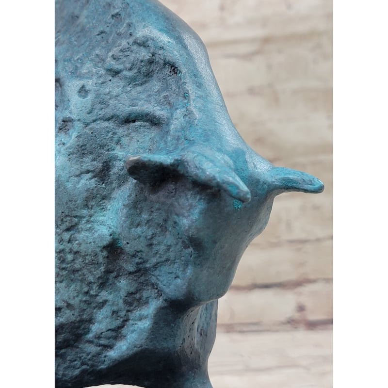 Abstract Modern Art Artwork By Pablo Pico Genuine Bronze Sculpture Figurine