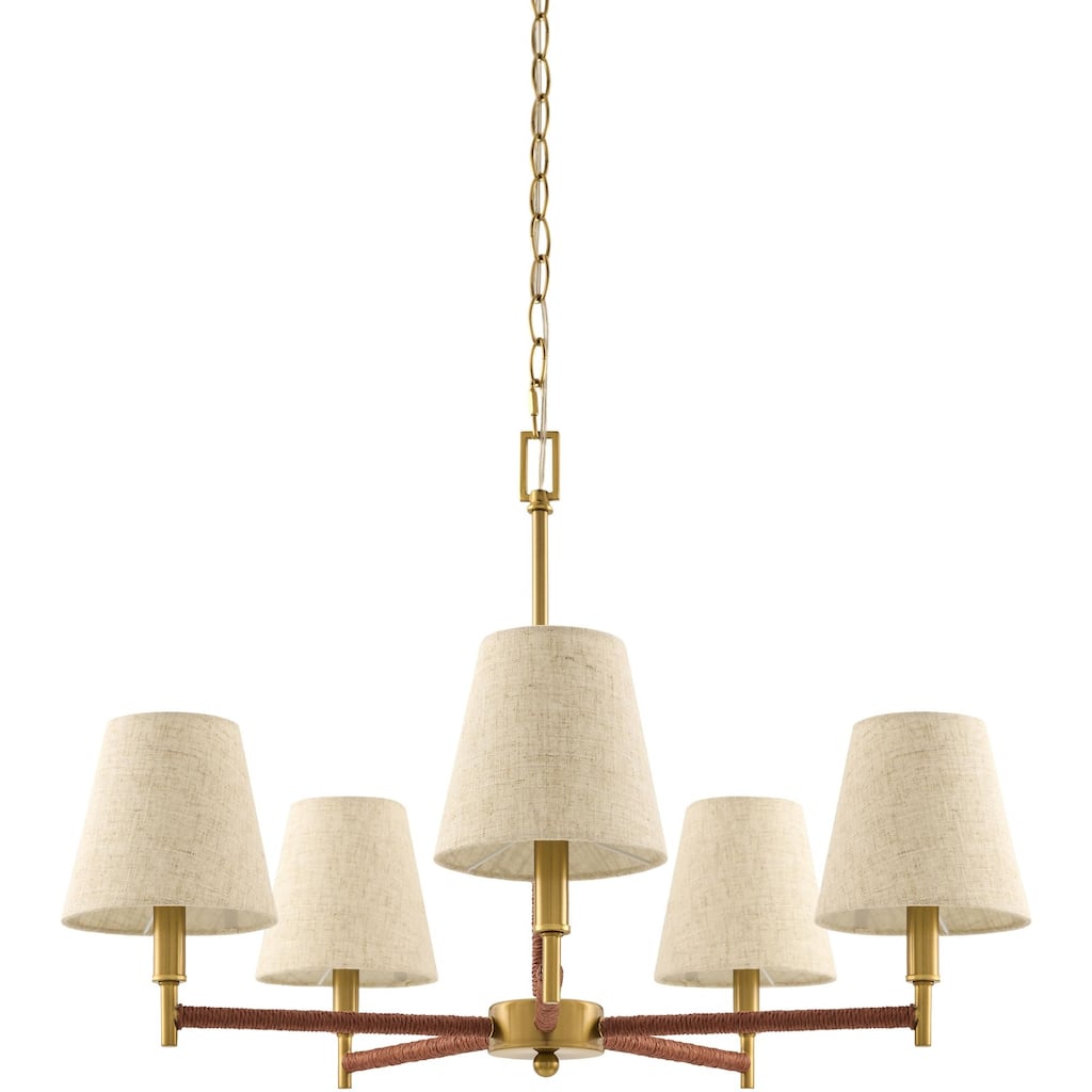 Livabliss Majen Modern Chandelier - 27"L x 27"W x 19"H
