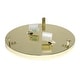 preview thumbnail 9 of 40, Silver Orchid Bergman 12-inch Elipse Round Flushmount