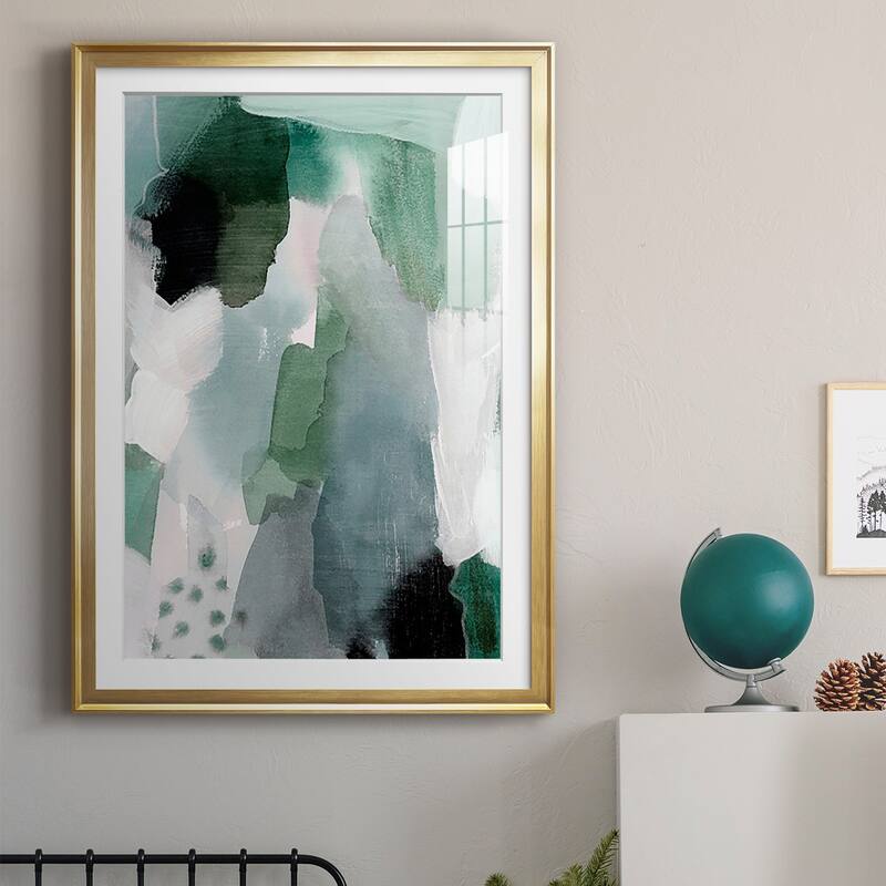 Turquoise Waters I Premium Framed Print - Ready to Hang
