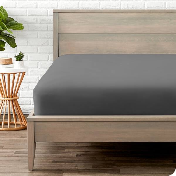 slide 1 of 27, Deep Pocket Ultra Soft Microfiber Fitted Sheet Wrinkle Resistant - Twin, Queen, King, XL & More