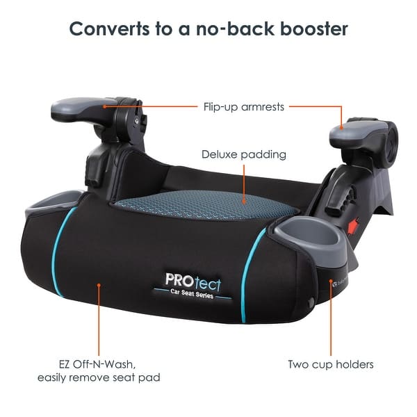 Baby Trend Protect 2-in-1 Folding Booster Car Seat (Aqua Tech)