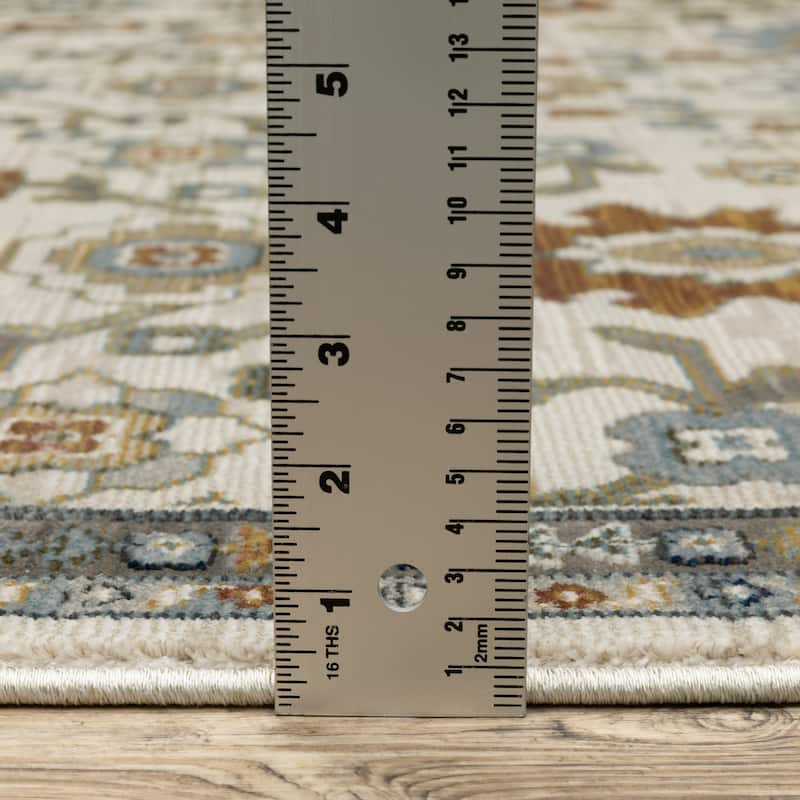 Style Haven Kellan Floral Oriental Area Rug