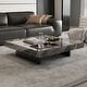 preview thumbnail 23 of 29, 43" Mid Century Modern Square Coffee Table, Carbon Steel Legs
