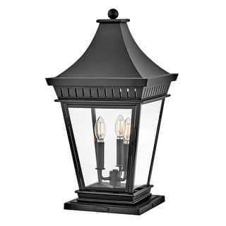 Hinkley Lighting 27097 Chapel Hill 3 Light 24" Tall Post Light