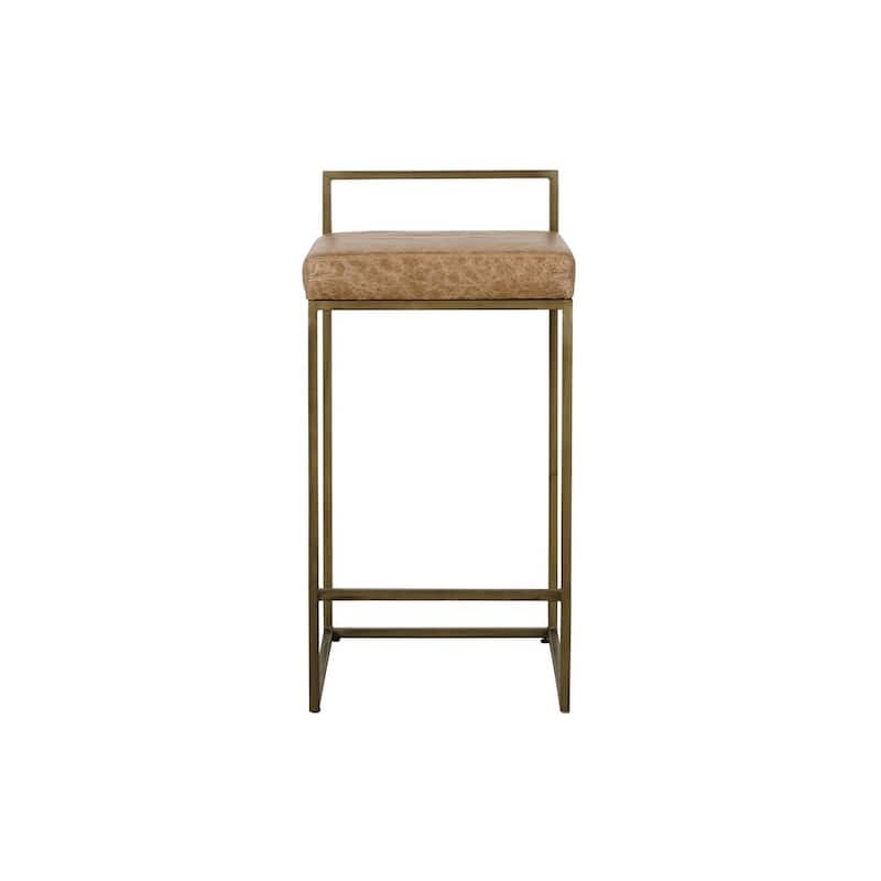 Classic Home Belfort 26" Counter Stool - Chestnut