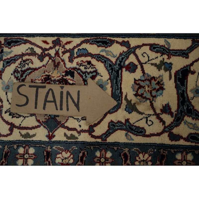 Hand Knotted Oriental 100% Wool Carpet Traditional Floral Red Sarouk Area Rug - 10' 6'' X 8' 0''