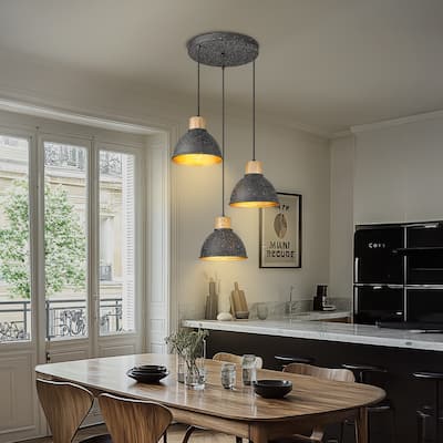 3-light Cluster Pendant Chandelier, Ceiling Light