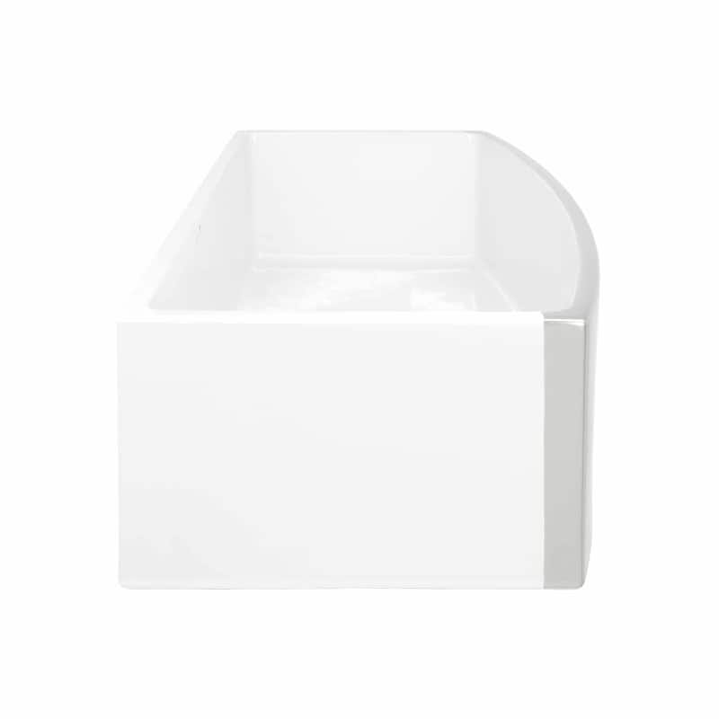 Rendezvous Fireclay Farmhouse Kitchen Sink - 33" x 19.5" x 10"