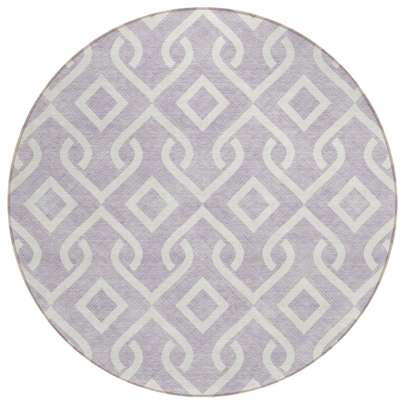 HomeRoots Geometric Transitional Rectangle Outdoor Rug