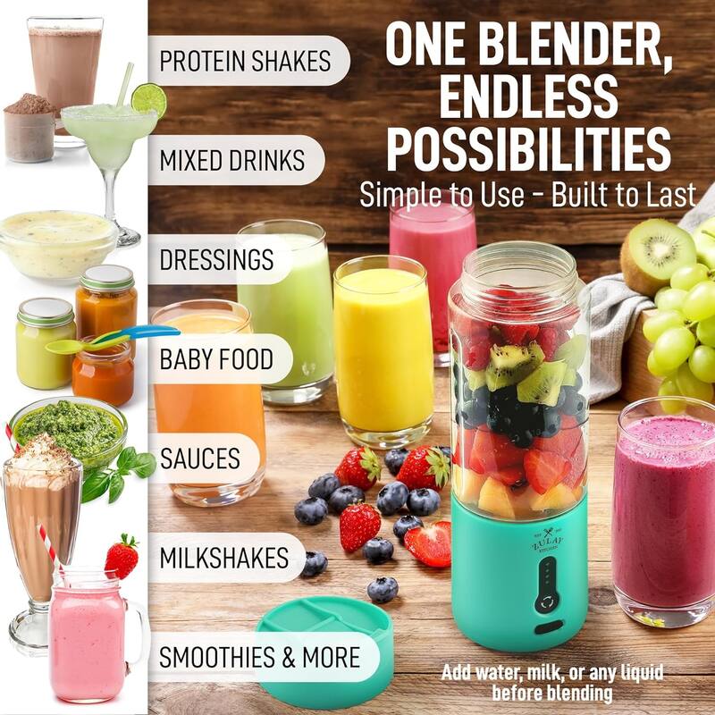 Zulay Kitchen 18oz Personal Blenders that Crush Ice Bed Bath & Beyond