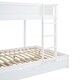 preview thumbnail 18 of 55, Full-over-Full Bunk Bed with Twin size Trundle, Storage and Desk,with 2 USB and 2 3-holes Plugs