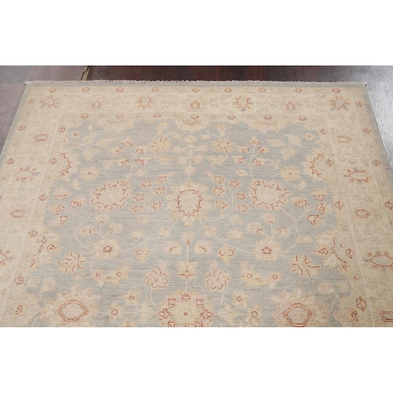 Vegetable Dye Traditional Ziegler Oriental Wool Area Rug Hand-knotted - 4'11" x 6'11"