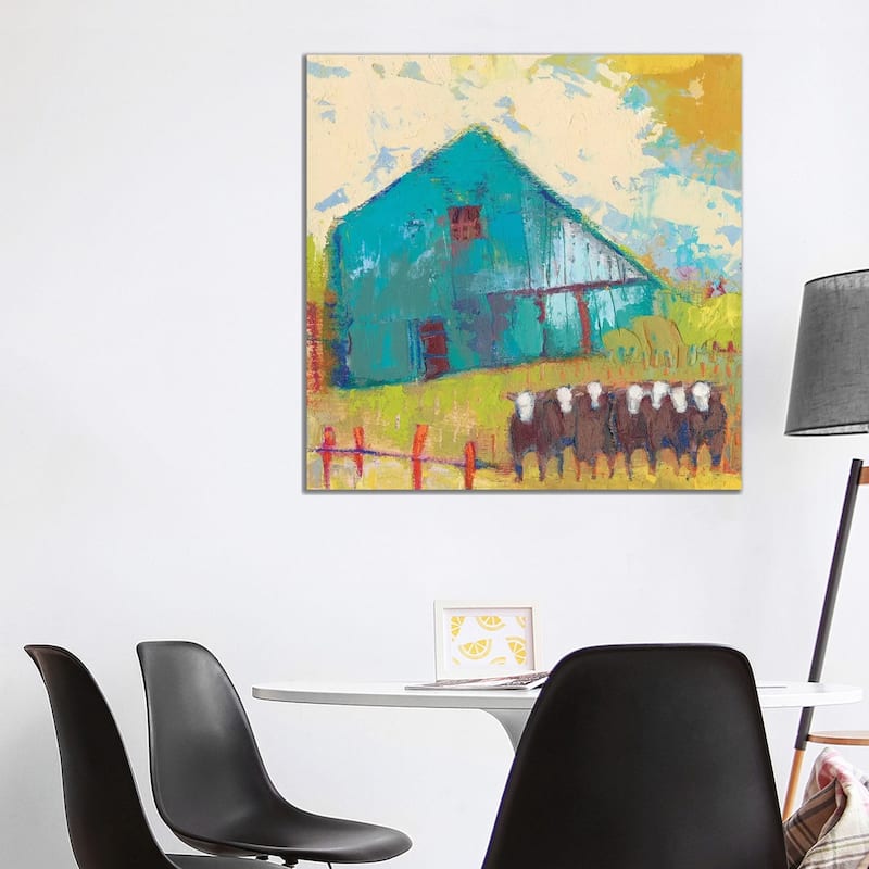 iCanvas "Request Barn" by Sue Jachimiec Canvas Print - 37x37x1.5