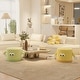 preview thumbnail 9 of 7, Kids Ottoman Footrest Foot Stool Kids Foam Cushion Seat Holding Hands Seat (1 Piece) Yellow