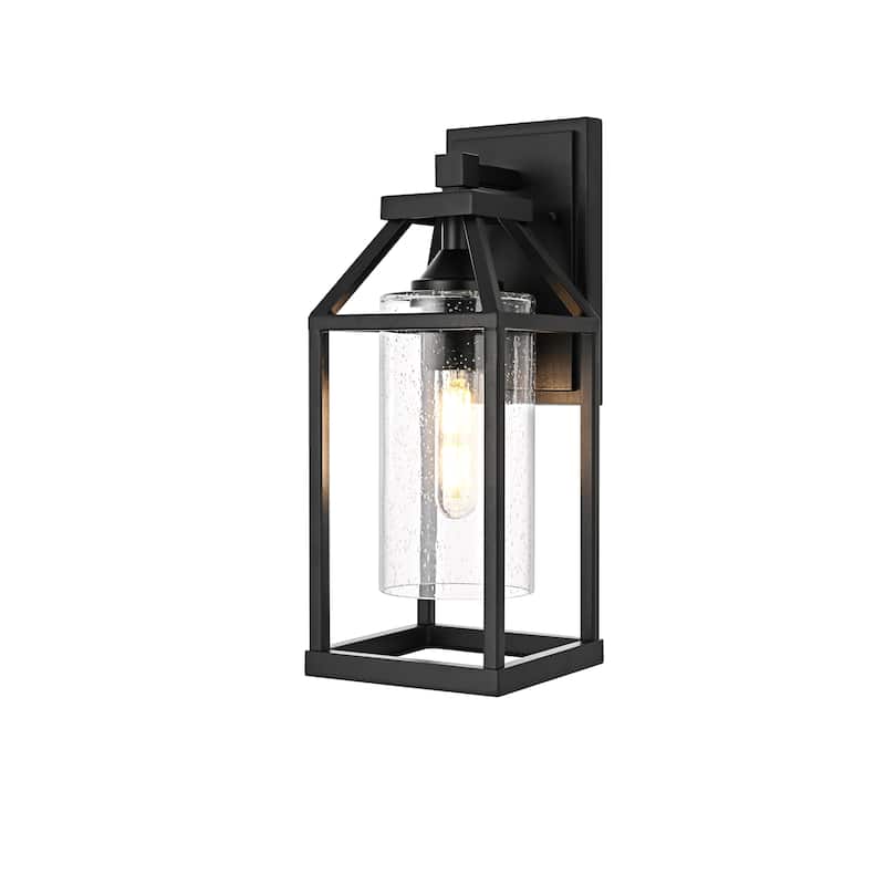 Lazare Outdoor Wall sconce in Black